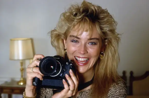 Sharon Stone's look back in the day
