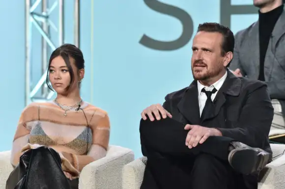 Lukita Maxwell and Jason Segel