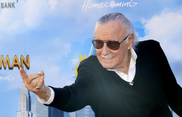 Stan  Lee  at  the  World  premiere  of  'Spider-Man:  Homecoming'  held  at  the  TCL  Chinese  The