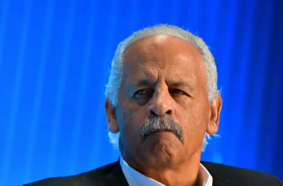 LAS VEGAS, NV - JANUARY 9: Stedman Graham speaks at What are Technology Needs for the Developing World? during CES 2024
