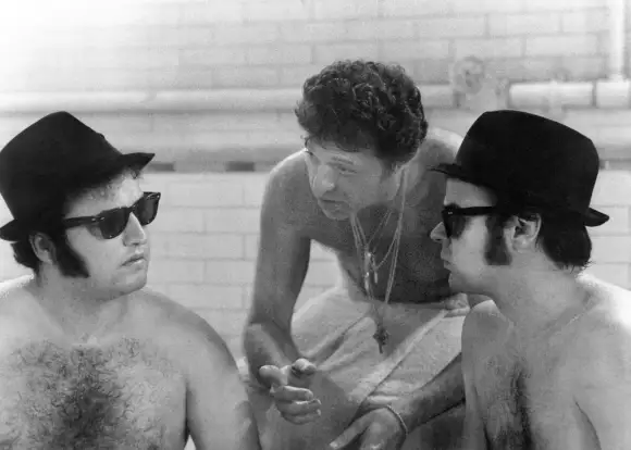 John Belushi, Steve Lawrence, Dan Aykroyd in 'The Blue Brothers'