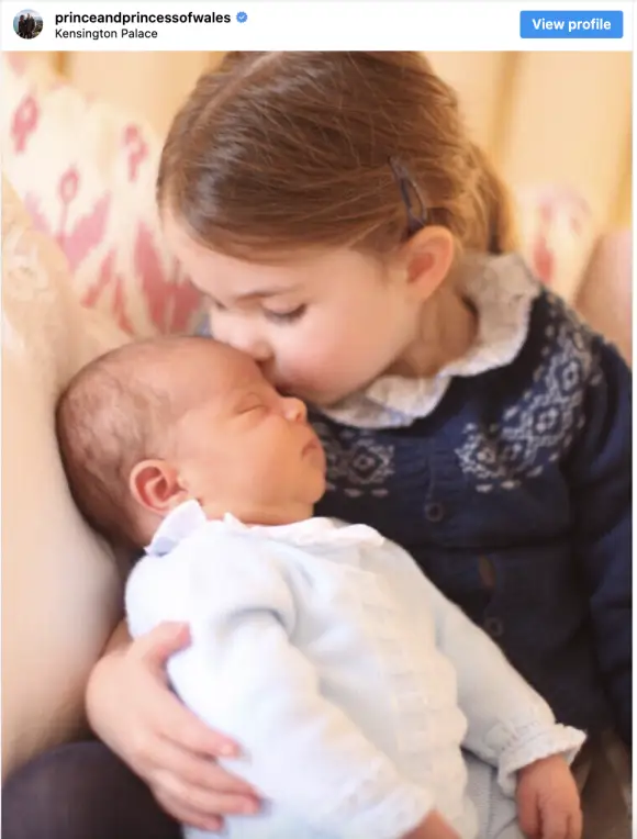 Princess Charlotte and Prince Louis