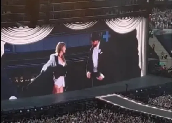 Taylor Swift and Travis Kelce