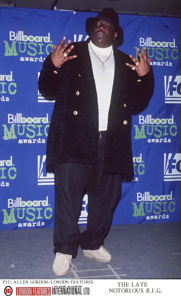 1999 BILLBOARD MUSIC AWARDS THE NOTORIOUS BIG AT THE BILLBOARD MUSIC AWARDS. PICTURES /, PUBLICATIONxNOTxINxUKxFRAxUSA C