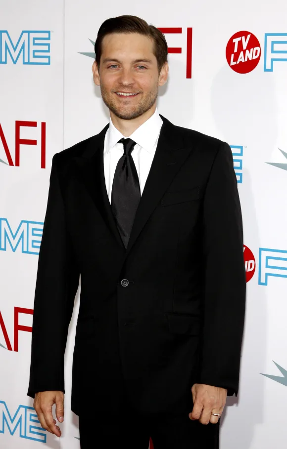LOS ANGELES, CALIFORNIA, UNITED STATES - JUNE 11, 2009: Tobey Maguire at the 37th Annual AFI LIfetim