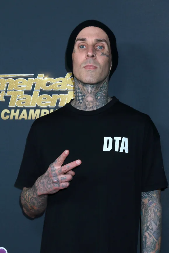 October 21, 2019, Pasadena, CA, USA: LOS ANGELES - OCT 21: Travis Barker at the America s Got Talent - The Champions Sea