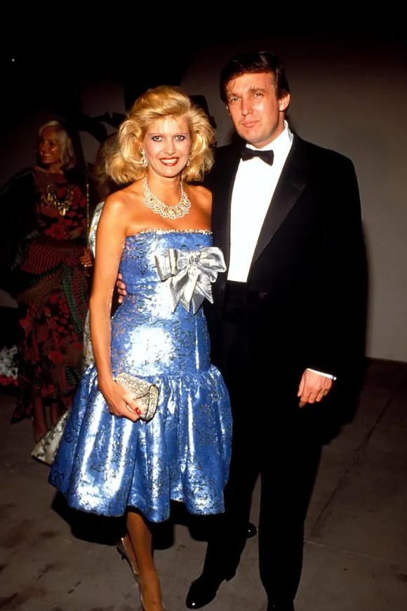 Ivana Trump and Donald Trump