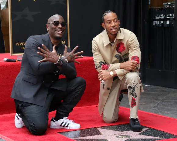 May 17, 2023, Los Angeles, CA, USA: LOS ANGELES - MAY 18: Tyrese GIbson, Chris Bridges aka Ludacris at the Ludacris Star