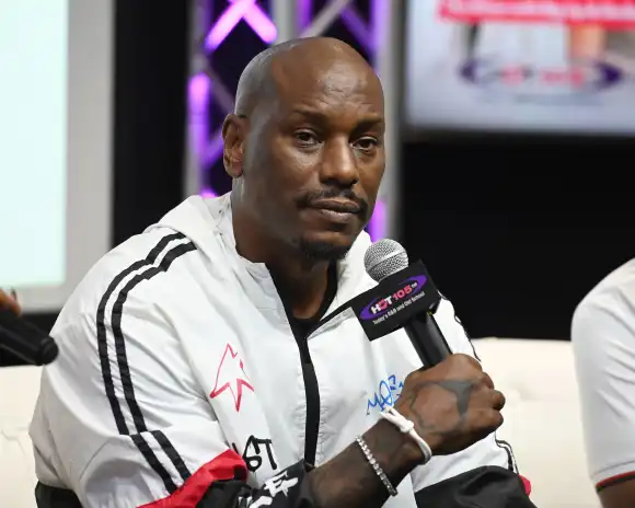 Tyrese Gibson and Michael Mike Keith attend Hot 105 Live at radio station Hot 105 Featuring: Tyrese Gibson Where: Hollyw