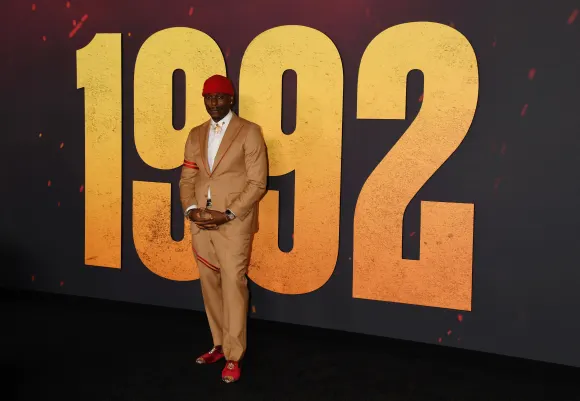 1992 Los Angeles Premiere LOS ANGELES, CALIFORNIA - AUGUST 27: Tyrese Gibson attends the 1992 Los Angeles Premiere at Re