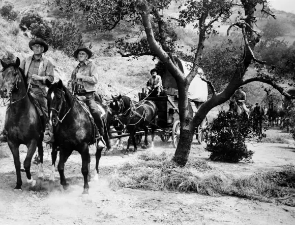 Terry Wilson, John McIntire and Frank McGrath