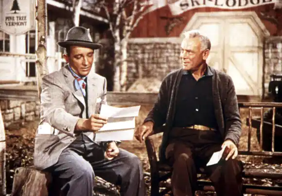 Bing Crosby, Dean Jagger in 'White Christmas'