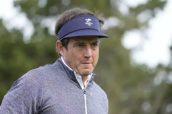 PGA, Golf Herren AT&amp;T Pebble Beach Pro-Am - Premier tour 2 février 2023 ; Pebble Beach, Californie, USA ; Will Arnett sta