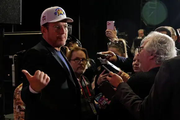 NHL, Eishockey Herren, USA NHL All-Star Game 3 février 2024 ; Toronto, Ontario, CAN ; Team McDavid celebrity captain Will Arn