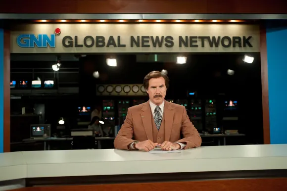 Will Ferrell in 'Anchorman 2: The Legend Continues'