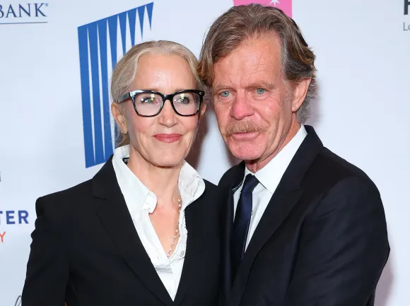 Felicity Huffman and William H. Macy