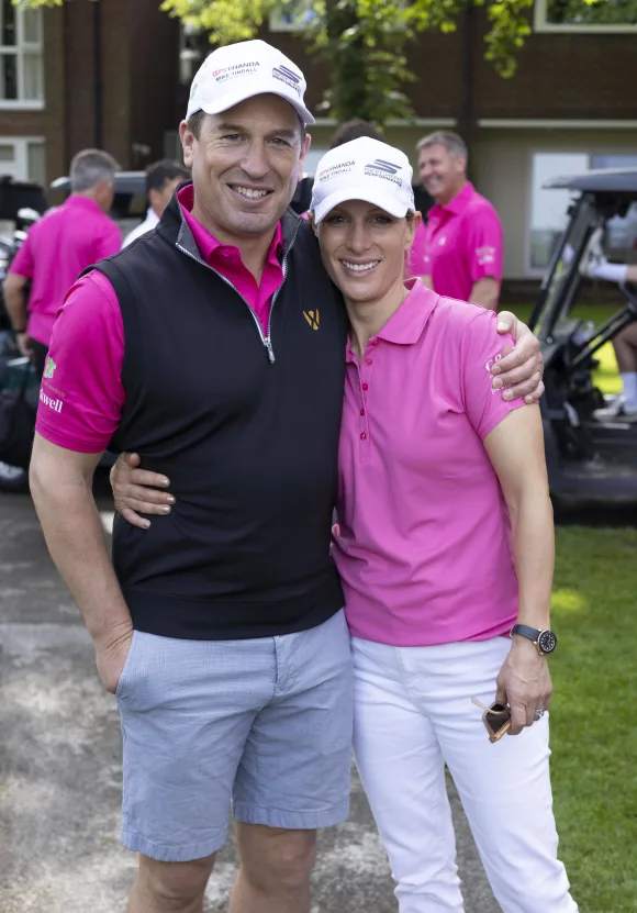 Zara Tindall and Peter Phillips