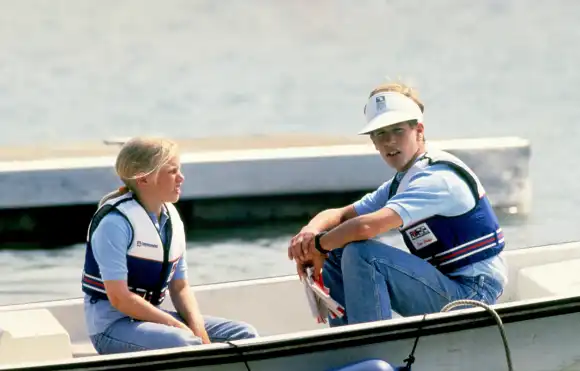 Zara Tindall and Peter Phillips