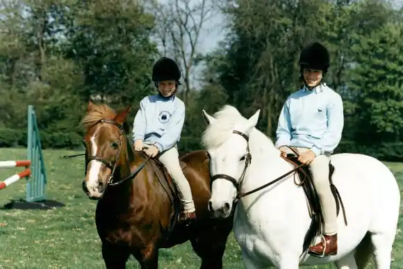 Zara Tindall and Peter Phillips