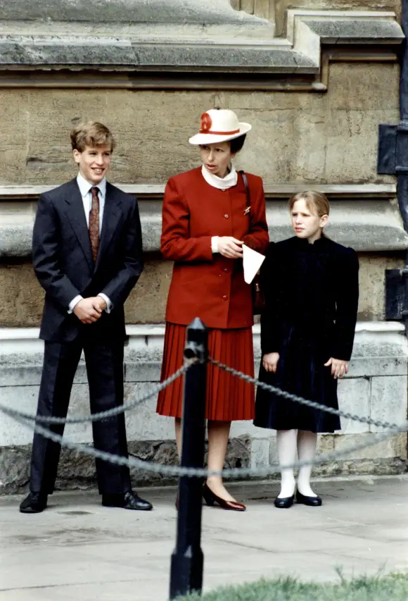 Zara Tindall, Princess Anne, Peter Phillips