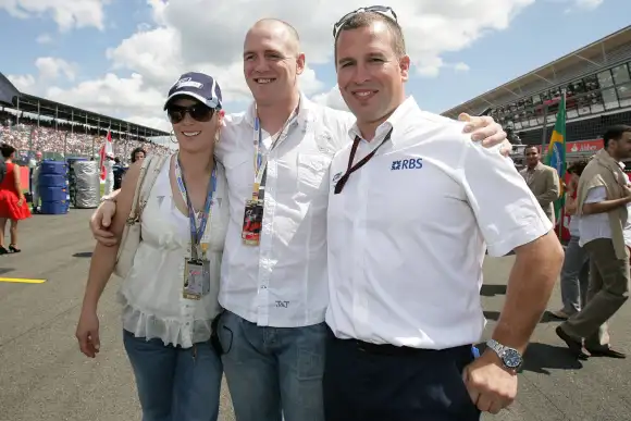 Zara Tindall, Peter Phillips