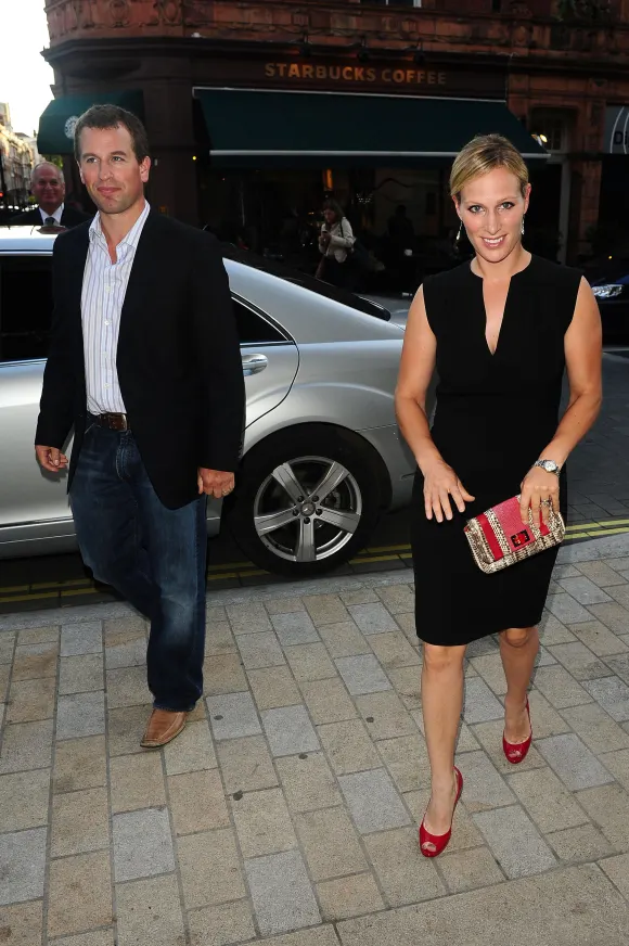 Zara Tindall and Peter Phillips