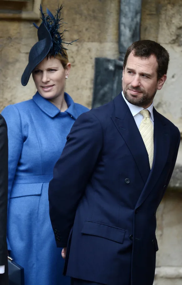 Zara Tindall and Peter Phillips