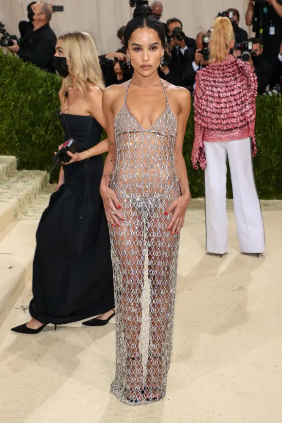 Zoe Kravitz at the Met Gala 2021